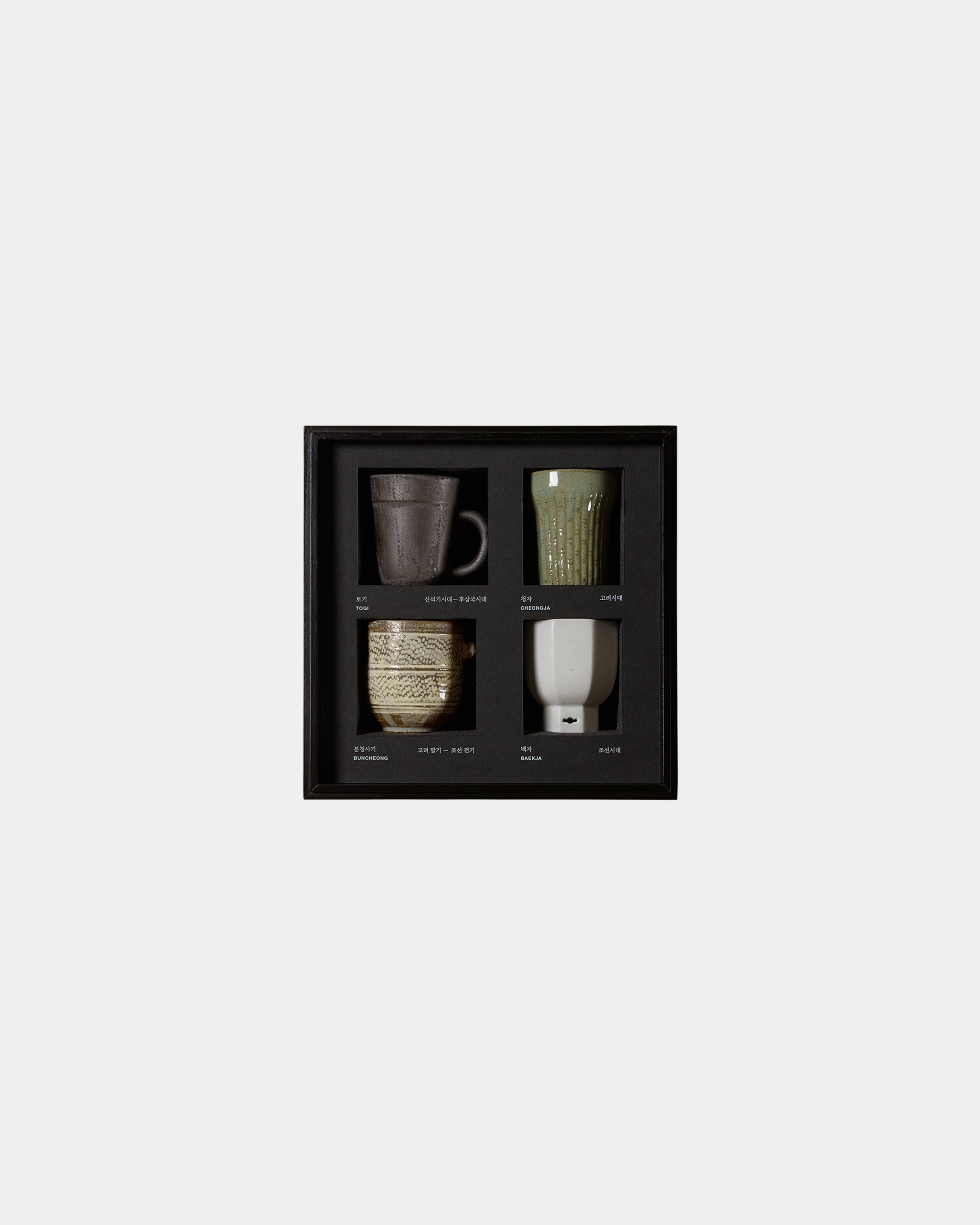 도자기컵 컬렉션(4SET)